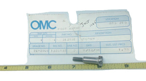 Johnson Evinrude OMC 312831 Cam Follower Shoulder Screw 1968-2001 1.2-15 HP