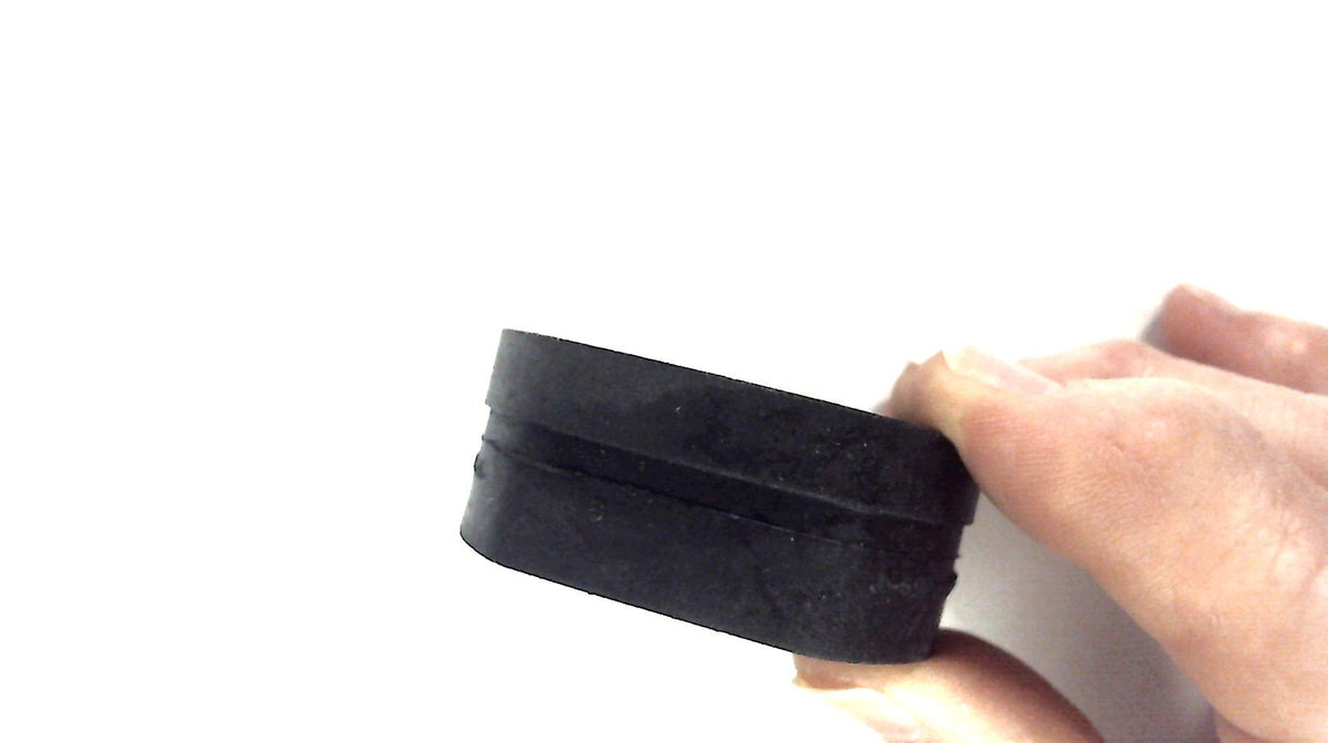 Rubber Slide With Logo Lettering Patch