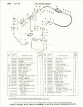 1966 Johnson 60 HP Models VX-12R VXL-12R VXH-12R VXHL-12R Parts Catalog