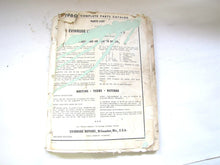 1960 Evinrude Complete Parts List For All Models For The Year - Used