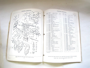 1960 Evinrude Complete Parts List For All Models For The Year - Used