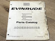 1963 Evinrude Accessories Parts List Catalog - Used