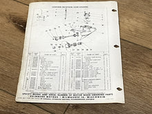 1963 Evinrude 3hp 3302S 3303S 3312S Lightwin Ducktwin Parts Catalog - Used