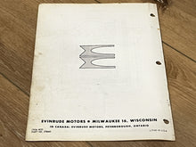 1963 Evinrude 5302A 5303A Fisherman 5 1/2 HP Parts Catalog - Used