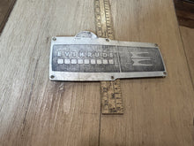 Evinrude Selectric 278356 Remote Control Side Plate - Used
