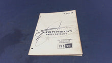 1963 Johnson V4A-15E V4AL-15E Sea Horse 75hp Parts Catalog/List - Used