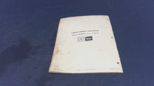 1963 Johnson V4A-15E V4AL-15E Sea Horse 75hp Parts Catalog/List - Used