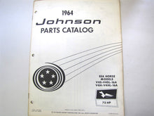 1964 Johnson 75HP V4S-16A V4SL-16A V4H-16A V4HL-16A Parts Catalog/List - Used