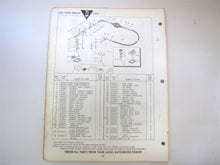 1964 Johnson 75HP V4S-16A V4SL-16A V4H-16A V4HL-16A Parts Catalog/List - Used