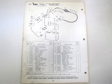 1965 Johnson 75HP 14A V4AL-17S Electramatic Parts Catalog/List - Used