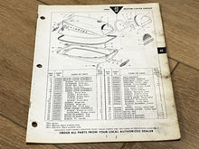 1964 Evinrude 40402R/S 40403R/S Big Twin 40HP Parts Catalog/List - Used