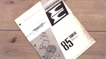 1968 Evinrude 85HP Starflite 85892A 85893A Parts Catalog - Used