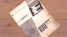 1968 Evinrude 100HP Starflite 100882B 100883B Parts Catalog - Used