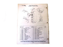 1968 OMC 90HP Stern Drive DU-15S DUE-15S Parts Catalog - Used