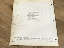 1963 Evinrude 75HP Starflite 75382E 75383E 75392E 75393E Parts Catalog - Used