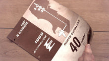 1969 Evinrude 40HP Lark 40972R 40973R Parts Catalog - Used