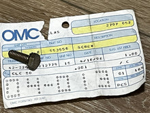 Johnson Evinrude OMC 553556 Screw