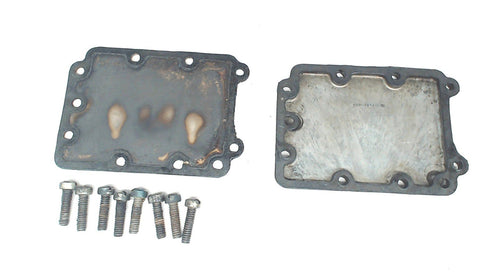 Scott Atwater 3765 497-1897 Intake Manifold 497-1898 Cover Plate 1956 5hp