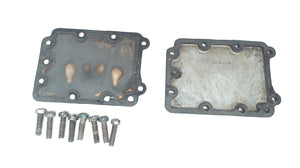 Scott Atwater 3765 497-1897 Intake Manifold 497-1898 Cover Plate 1956 5hp