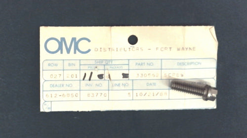 Johnson Evinrude OMC 330562 Screw 1985-1998 20-25HP