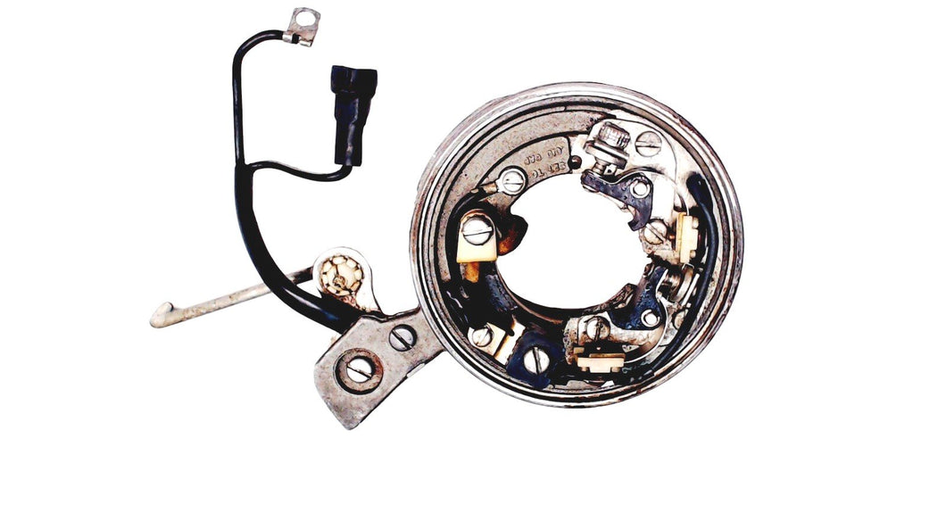 Johnson Evinrude OMC 384091 Distributor Base 383655 Breaker Points - Used