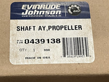 OEM New 1998-2005 Johnson Evinrude BRP 439138 Prop Shaft 40-50HP Propeller