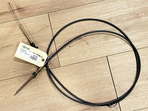 Morse D48296-000-092 Old Style OMC Control Cable - Throttle/Shift - 8 FT