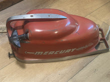(M200-B100 UPPER) - 1955 5.9HP Mercury Mark 6 Top Cowl W/Recoil Starter, Shield & Forward Knob Used
