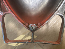 (M200-B100 UPPER) - 1955 5.9HP Mercury Mark 6 Top Cowl W/Recoil Starter, Shield & Forward Knob Used