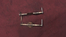 Champion 4M-GS Choke & Throttle Levers & Shafts 1953-54 7.5hp