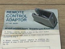 Johnson Evinrude OMC 380293 Remote Control Adapter