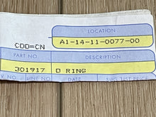 OEM Johnson Evinrude OMC 301917 O-Ring