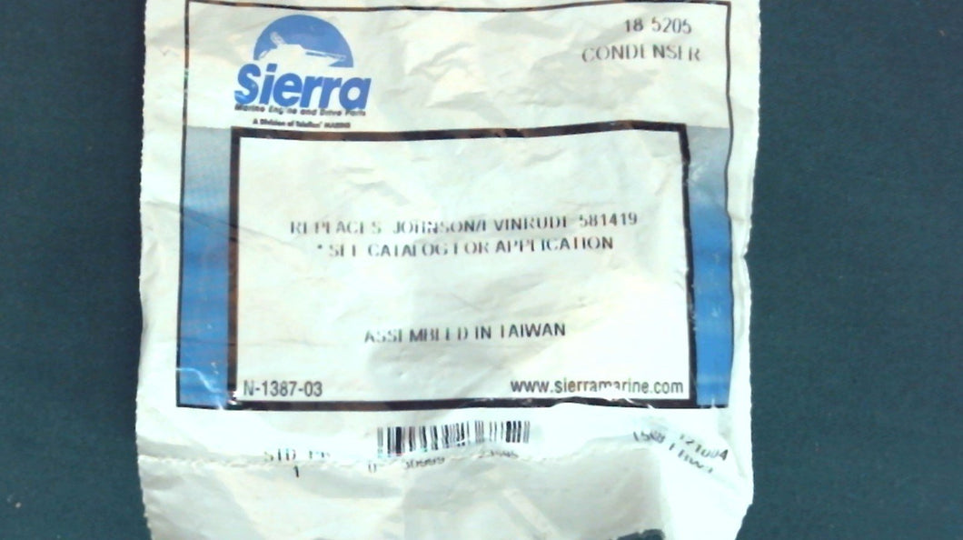 Sierra 18-5205 Condenser for OMC 581419
