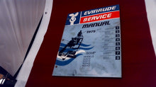 1975 Evinrude 50HP Service Manual 50572 50573 50542 50543 - Used