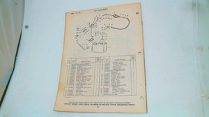 1968 Johnson RDS-RDSL-30D, RDS-RDSL-30S, RDS-RDSL-30C 40hp Parts Catalog - Used