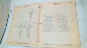 1968 Johnson V4A-V4AL-20A 85hp Parts Catalog - Used