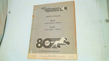 1980 Johnson J55RCS-J55RLCS, J60ECS-J60ELCS 55 60hp Parts Catalog - Used