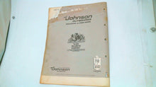 1980 Johnson J55RCS-J55RLCS, J60ECS-J60ELCS 55 60hp Parts Catalog - Used