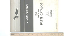 1966 Johnson JW-21E JWL-21E JH-21E JHL-21E 3HP Parts Catalog - Used