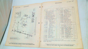 1967 Johnson 9.5HP MQ-13B MQL-13B Parts Catalog - Used