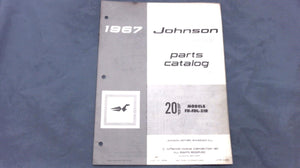 1967 Johnson 20HP FD-21R FDL-21R Parts Catalog