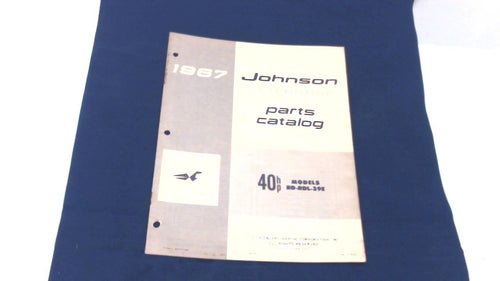 1967 Johnson RD-RDL-29E 40hp Parts Catalog - Used