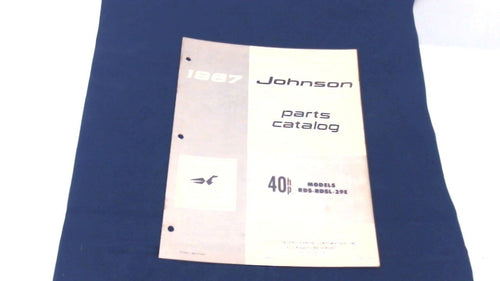 1967 Johnson RDS-RDSL-29E 40hp Parts Catalog - Used