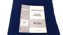 1967 Johnson RK-RKL-29E 40hp Parts Catalog - Used