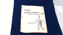USED 1962 JOHNSON QD-QDL-23-23R-23A 10HP PARTS CATALOG