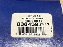 OEM Johnson Evinrude OMC 384597 Pinion Gear Assembly