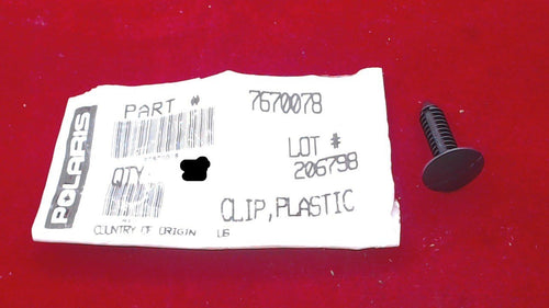 Polaris 7670078 Plastic Clip