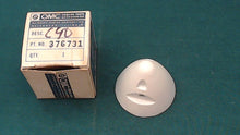 OEM Johnson Evinrude 376731 Prop Nut - White