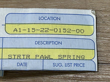 OEM Johnson Evinrude OMC 330527 Starter Pawl Spring