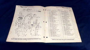 1965 Johnson 380573 Sea Horse 9-1/2 hp Parts Catalog Models MQ-MQL-11C - Used